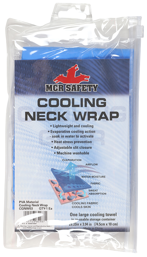 CGNW03 - 1 Piece Blue Cooling Neck Wrap