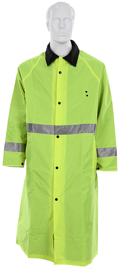 7368CR - Hi-Vis Reversible Waterproof Raincoat