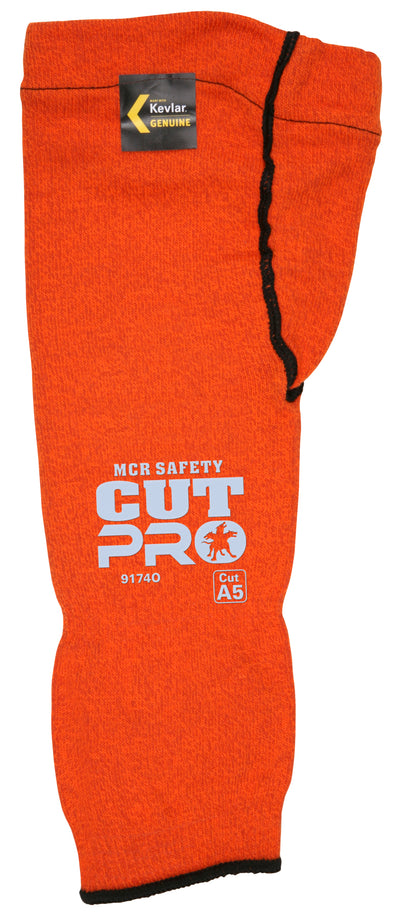 9174O - Cut Pro® Orange Kevlar® Sleeve Cut A5