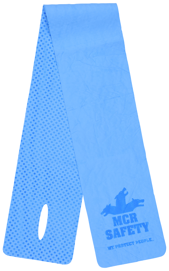 CGNW03 - 1 Piece Blue Cooling Neck Wrap – MCR Safety's Buy & Try