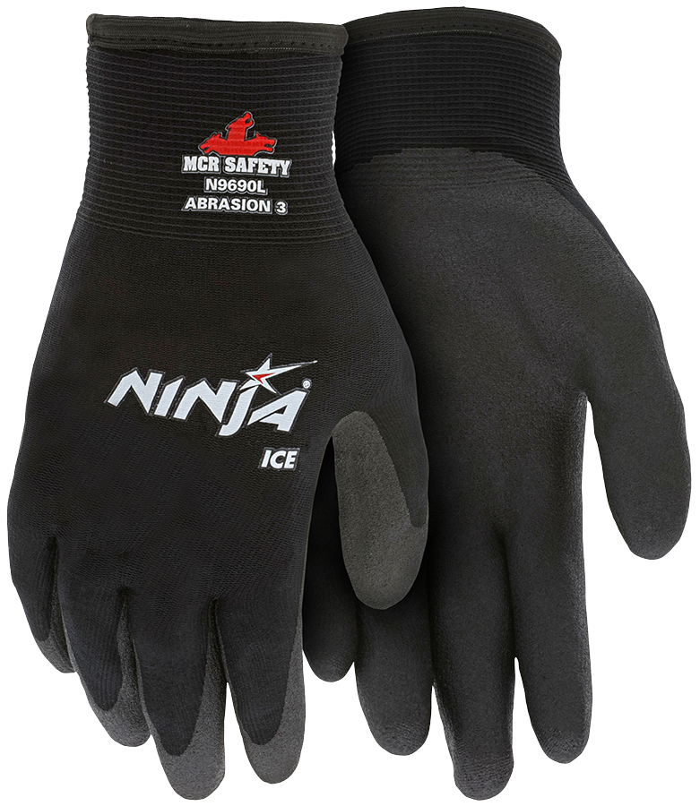 N9690 - Ninja® Ice Insulated Winter Gloves – MCR Safety's N9690 - Ninja® Ice Insulated Winter Gloves – MCR Safety's