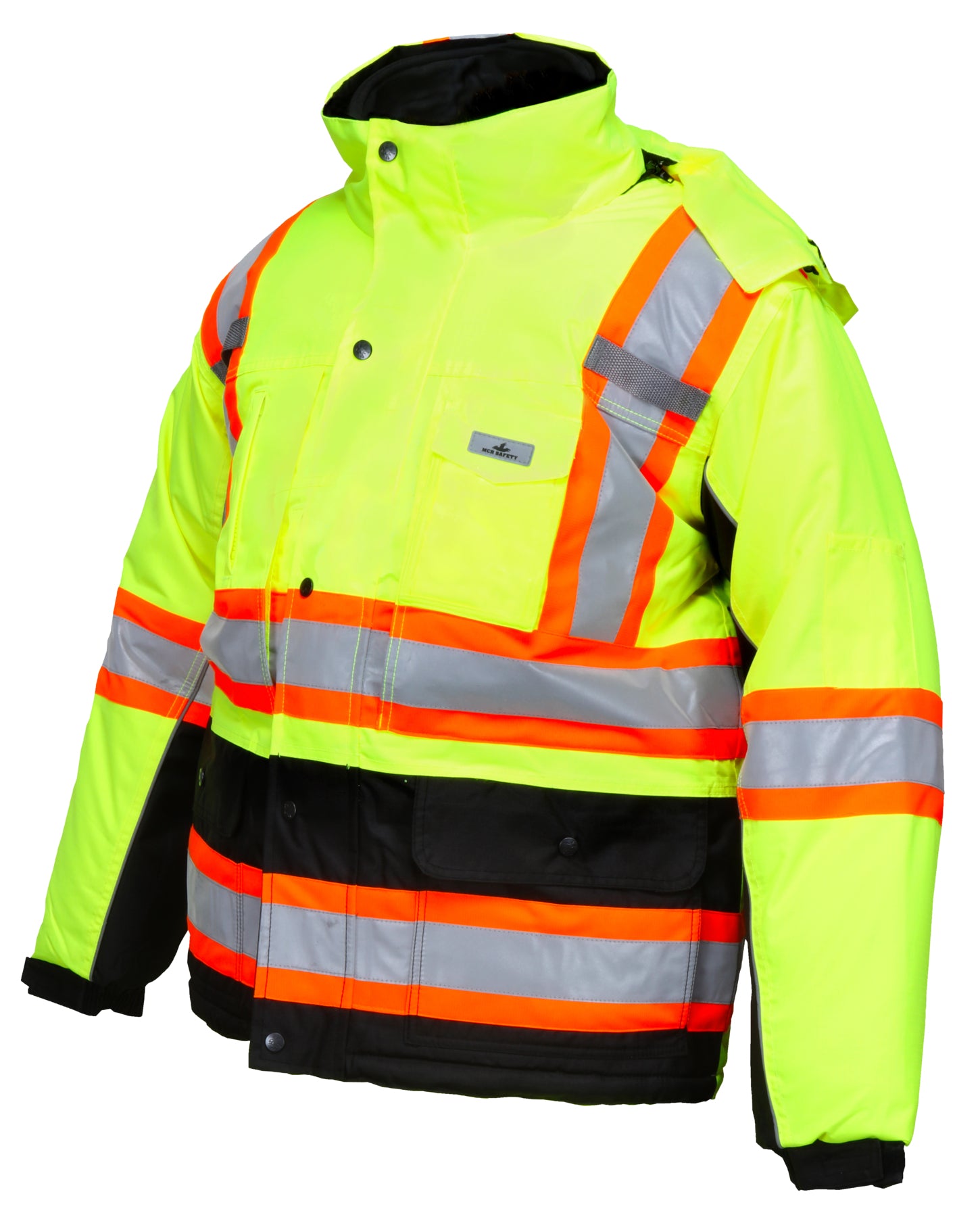 VT38JH - Vortex Hi-Vis Rainwear Double Insulated Fleece