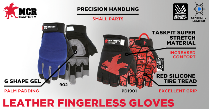 PD1901 - Predator® Fingerless Mechanics Glove – MCR Safety's Buy & Try