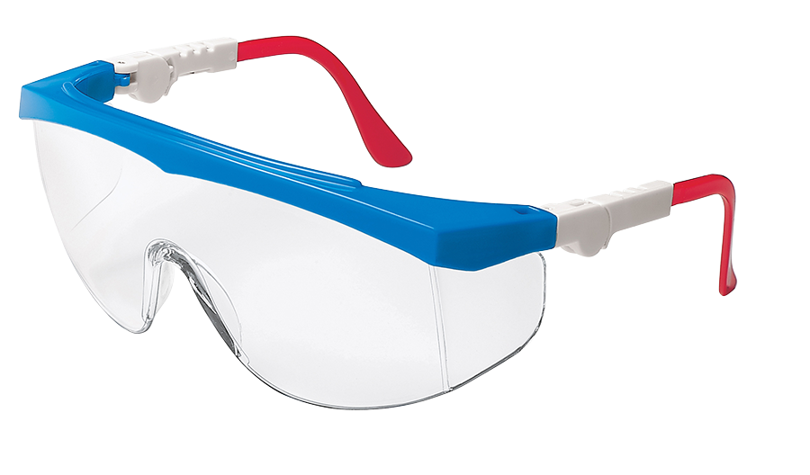 TK1 - Tomahawk Safety Glasses with Clear Uncoated Lens