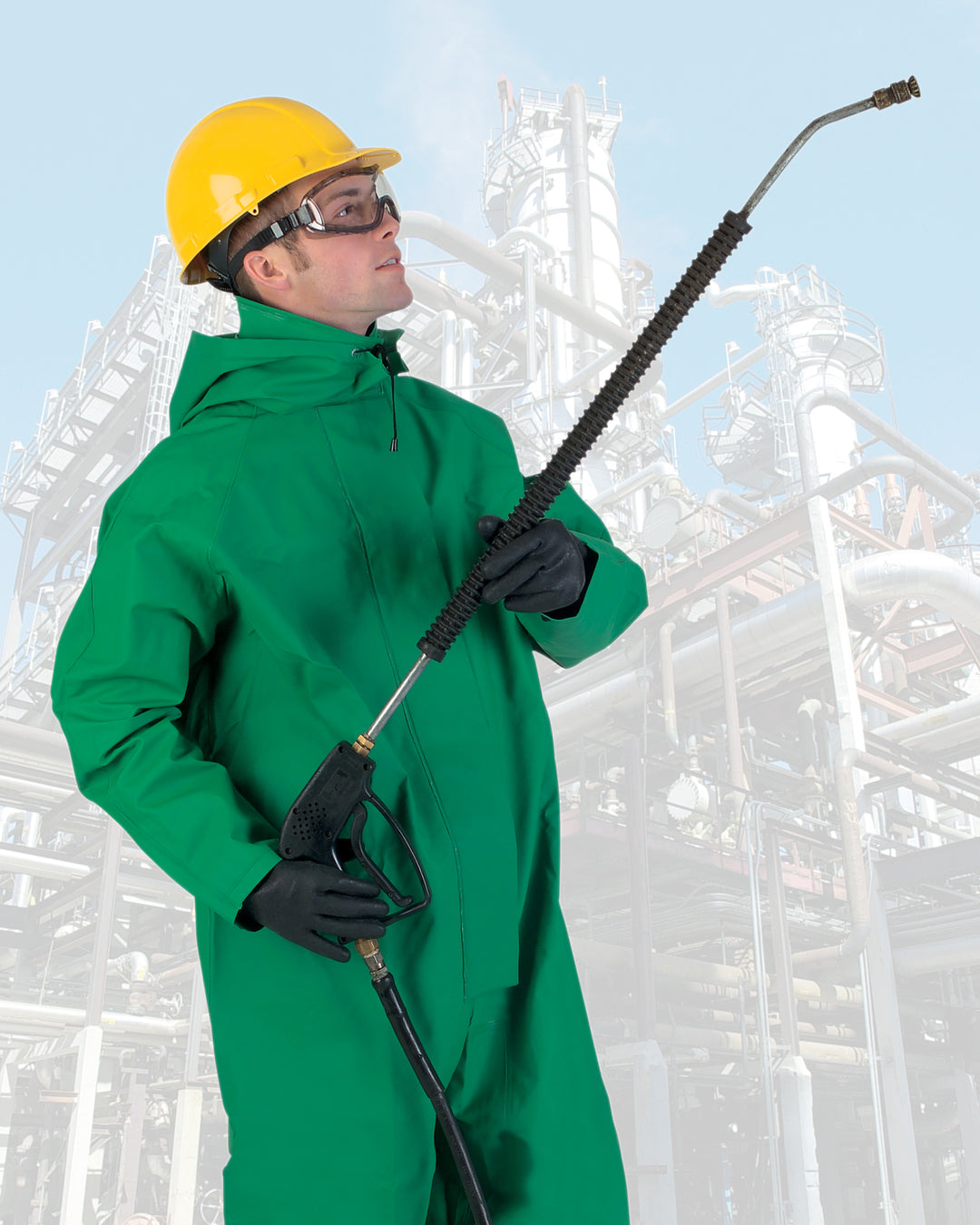 PROTOTYPE OPTION MCRSS／BARRISTER NYLON 3881 - Dominator Series Rain Coverall – MCR Safety's Buy & Try