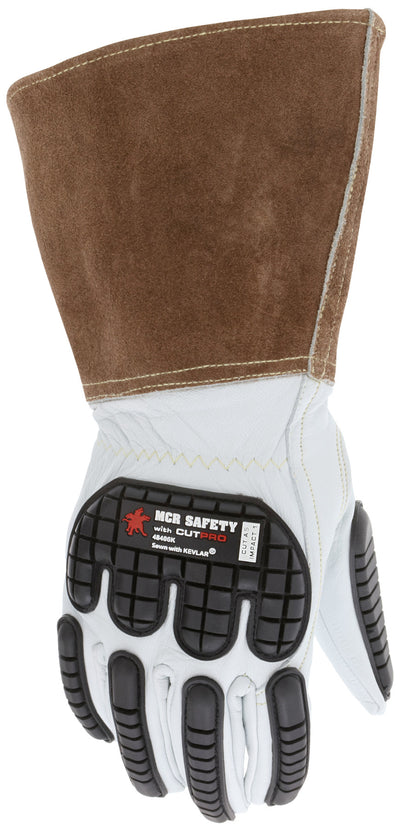 48406K -  Grain Goatskin Kevlar® Lined Mig Tig Welding Glove