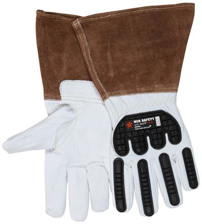 48406K -  Grain Goatskin Kevlar® Lined Mig Tig Welding Glove