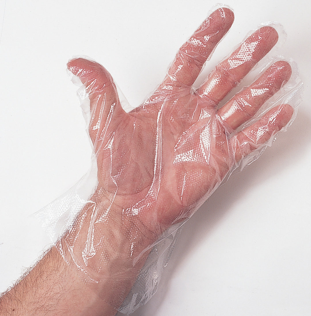 5040 - .4 Mil SensaTouch™ Disposable Clear PE Gloves – MCR