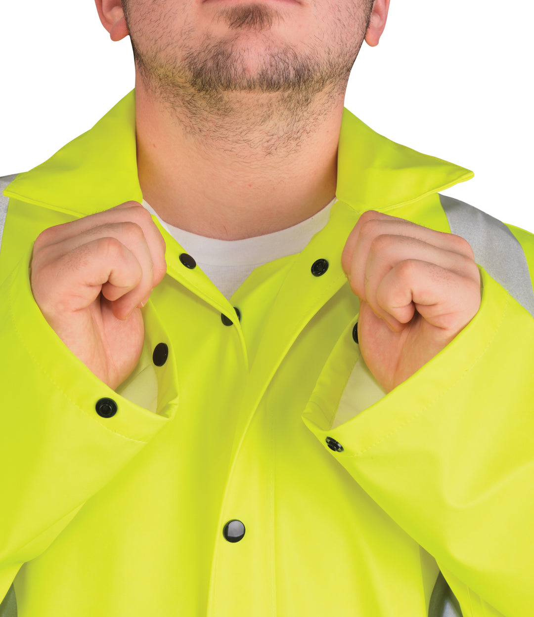 518C - Luminator™ Hi Vis Raincoat – MCR Safety's Buy & Try