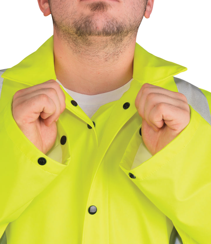 518C - Luminator™ Hi Vis Raincoat – MCR Safety's Buy & Try
