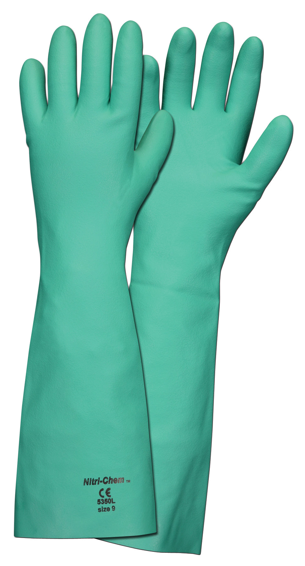 5350 - NitriShield™ Unlined Green Nitrile Gloves