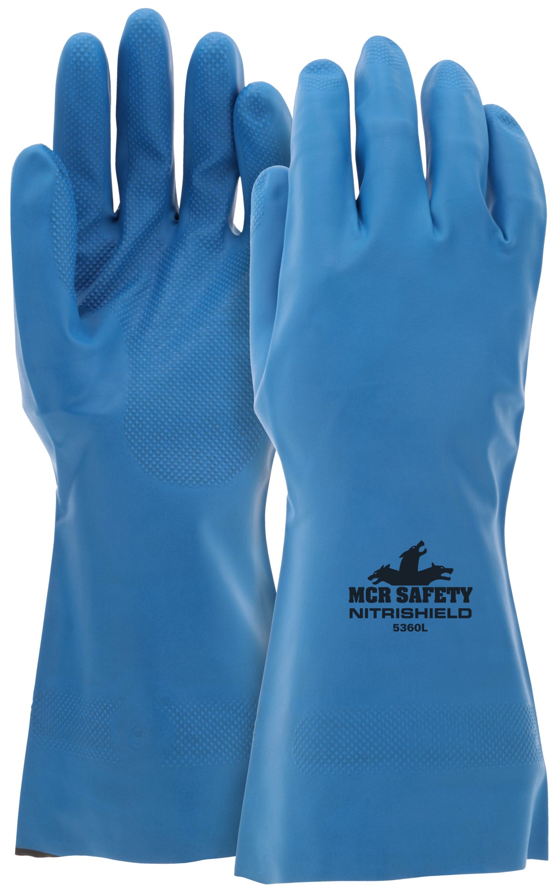 5360 - NitriShield™ Unlined Blue Nitrile Gloves