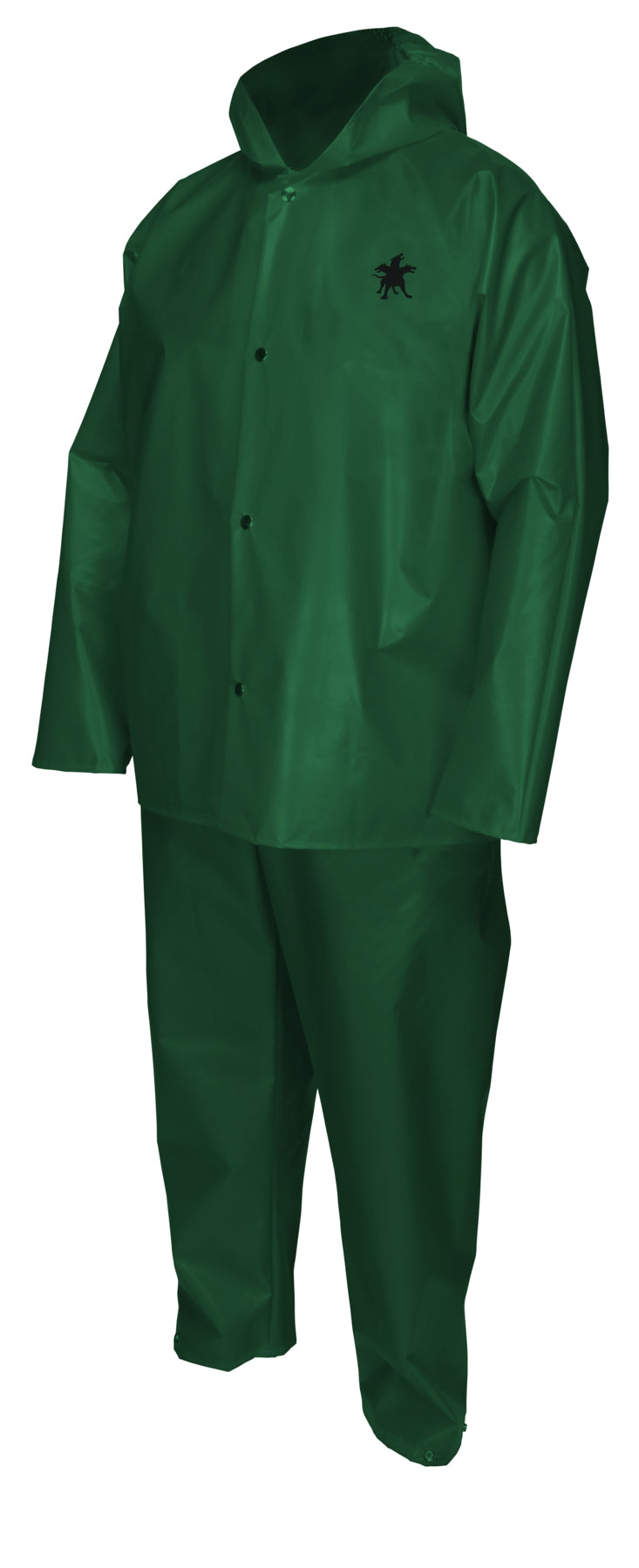 568JH - Navigator Series Rain Jacket w/Attached Hood Green