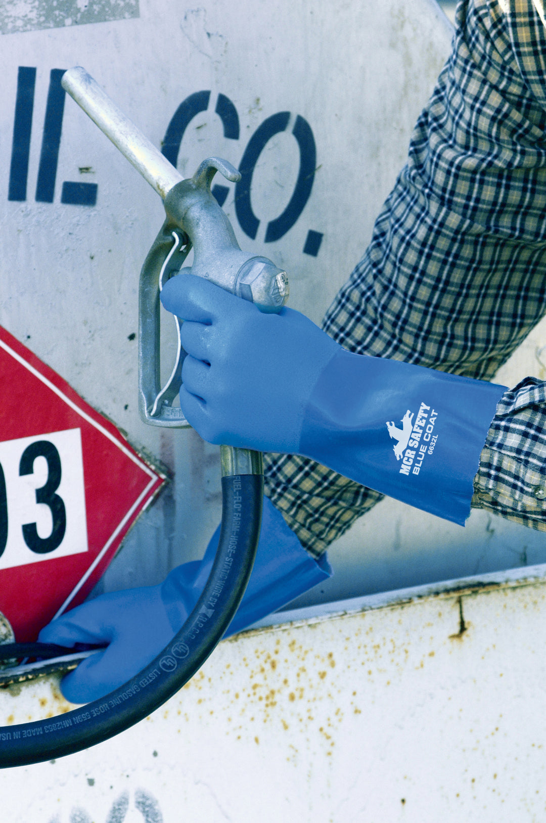 6632 - Blue Coat® PVC Coated – MCR Safety