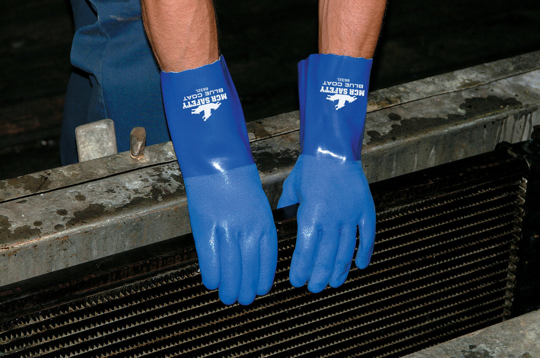 6632 - Blue Coat® PVC Coated – MCR Safety