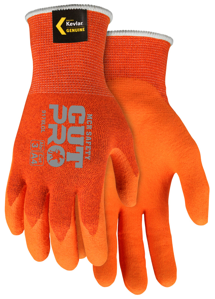 Pro® & MCR - A4 Cut 9178LO Orange Cut Try Buy Safety\'s Kevlar® –