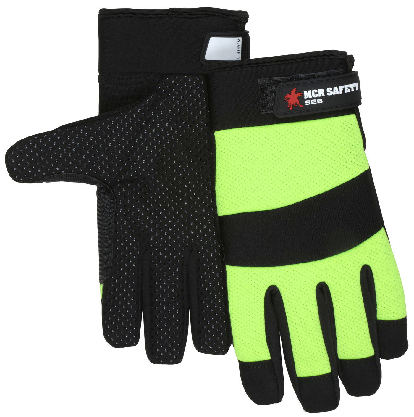 926 - Hi-Vis Green Mechanics Gloves