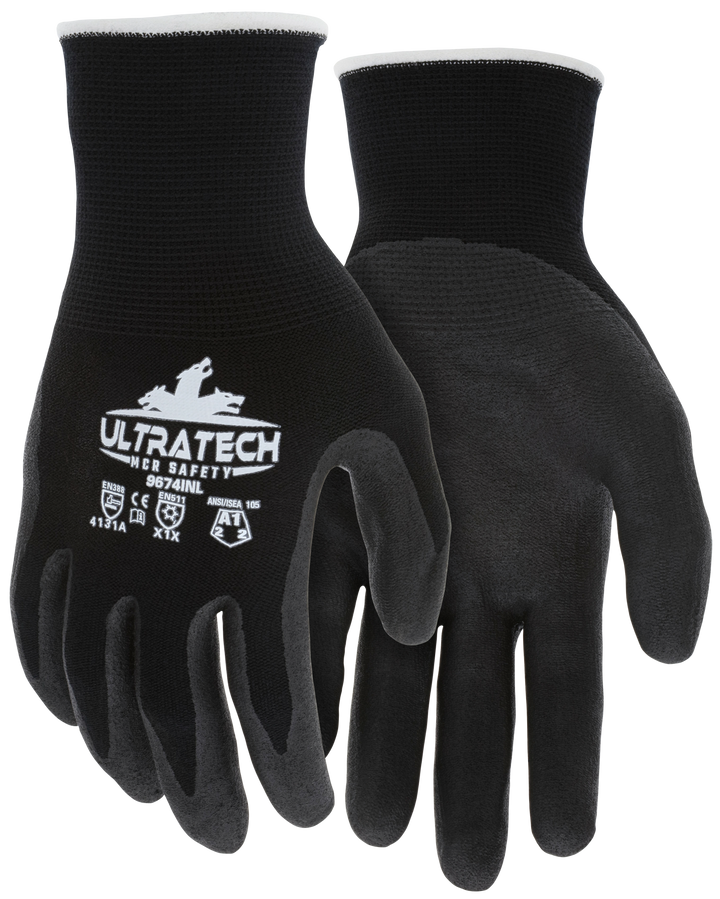 9674IN - UltraTech® Insulated Winter Work Gloves – MCR Safety's
