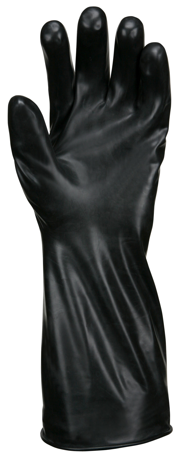thumbnail image 2 of North/Brunswick Butyl Rubber Gloves – Chemical Resistant, Large, 12 Per Box, Made In USA 2 of 3