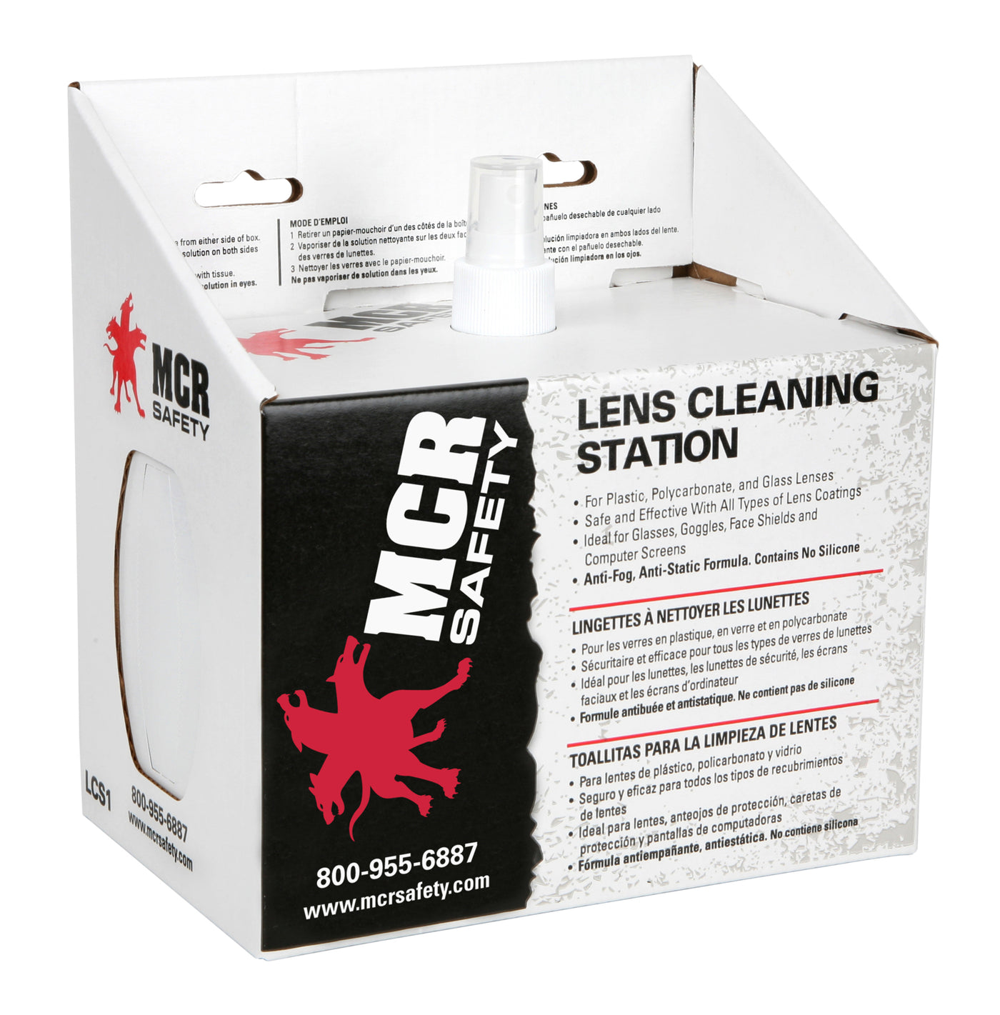 LCS1 - Lens Cleaning Station – MCR Safety's Buy & Try