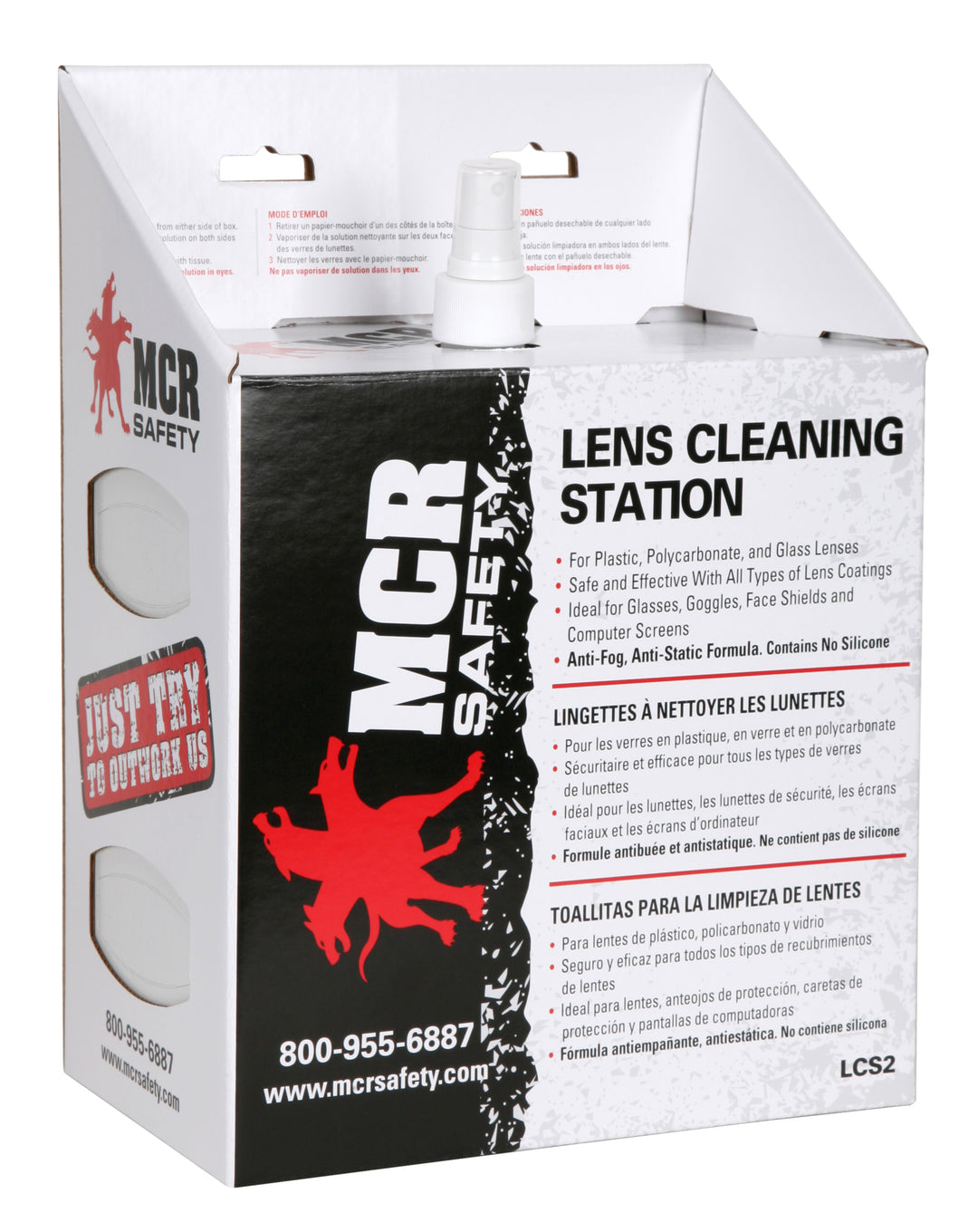 LCS2 - Lens Cleaning station – MCR Safety's Buy & Try