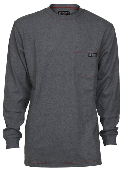 LST1G - FR Long Sleeve T-Shirt Gray