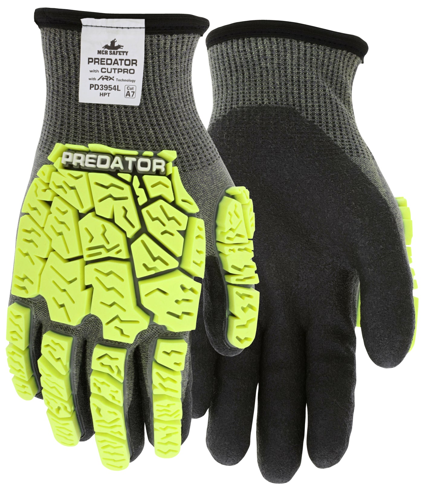 MCR 9760 Predator A2 Cut Resistant Nitrile Dipped Gloves