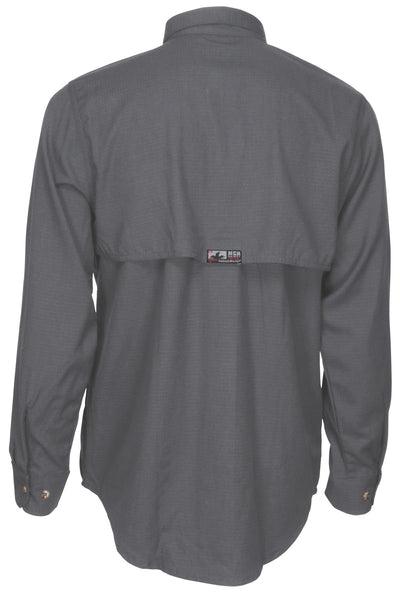 SBS1001 - Summit Breeze® 5.5 oz FR Work Shirt Gray