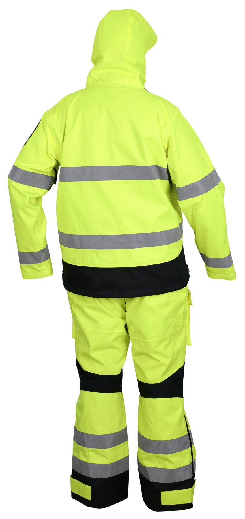 Hi fashion vis gore tex rain gear