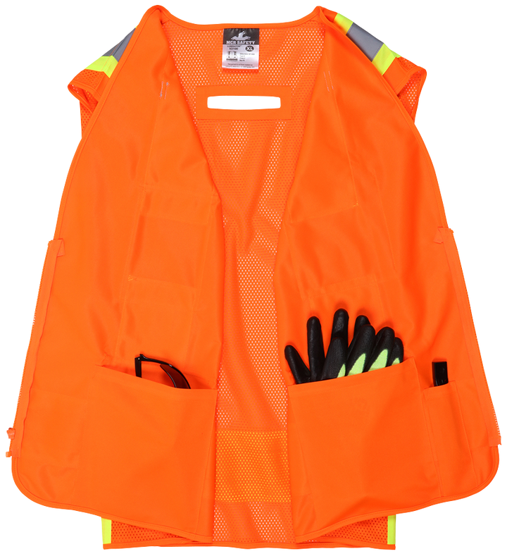 V2100 - Class 2 Hi-Vis Vest – MCR Safety's Buy & Try