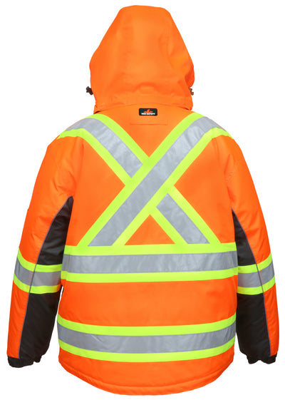 VT31JH - Vortex Hi Vis Rain Gear Double Insulated Fleece Jacket