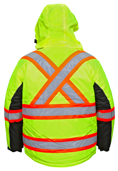 VT38JH - Vortex Hi-Vis Rainwear Double Insulated Fleece Jacket