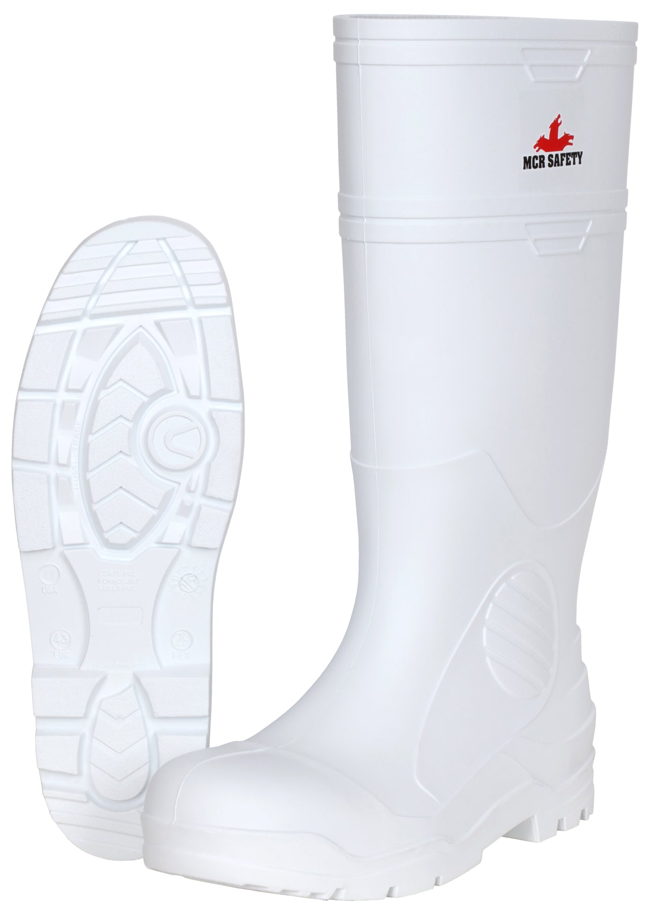 WPB - 16" White PVC Boot